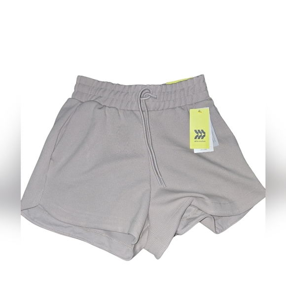 Womens All In Motion, Size XS, Ribbed Elastic Shorts, NWT!!! - Picture 1 of 2